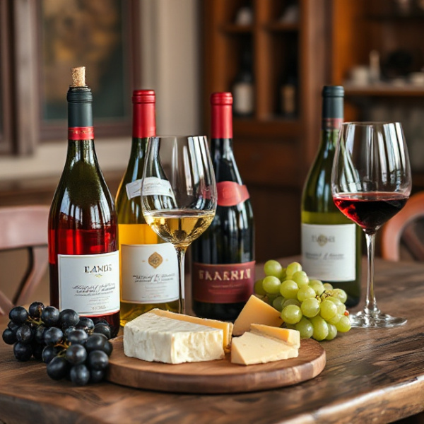 French and Italian wines